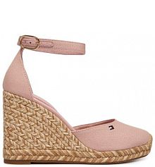 Espadryle Tommy Hilfiger różowe damskie