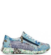Sneakersy Laura Vita niebieskie damskie