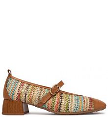 Czółenka Hispanitas brązowe