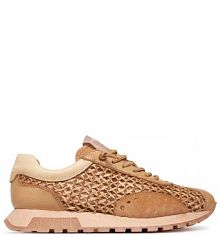 Sneakersy Hispanitas brązowe damskie