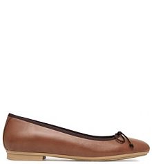 Baleriny Hispanitas brązowe