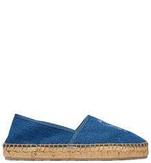 Espadryle LOVE MOSCHINO niebieskie damskie