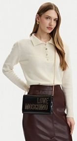Torebka wieczorowa LOVE MOSCHINO czarna