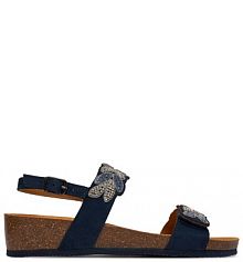 Sandały Scholl granatowe damskie