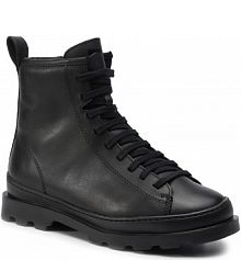 Botki na obcasie Camper czarne