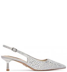Szpilki Steve Madden srebrne