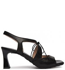 Sandały na obcasie Hispanitas czarne