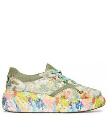Sneakersy Laura Vita zielone damskie