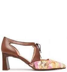 Półbuty na obcasie Hispanitas kolorowe