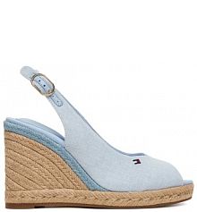 Espadryle Tommy Hilfiger niebieskie jasne damskie