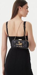 Torebka wieczorowa LOVE MOSCHINO czarna