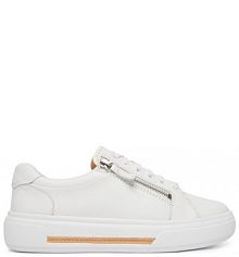 Sneakersy Clarks białe damskie