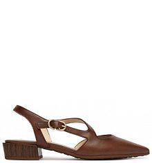 Czółenka Hispanitas brązowe