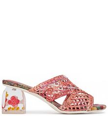 Klapki Laura Vita kolorowe damskie