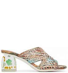 Klapki Laura Vita kolorowe damskie