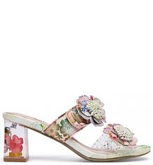 Klapki Laura Vita różowe damskie