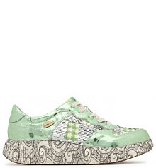 Sneakersy Laura Vita zielone damskie