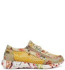 Sneakersy Laura Vita zielone damskie