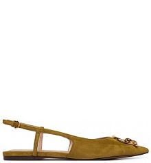 Baleriny Coccinelle zielone