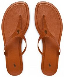 Japonki Polo Ralph Lauren brązowe damskie