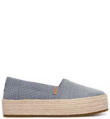 Espadryle Toms niebieskie jasne damskie