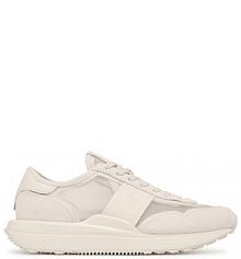 Sneakersy Polo Ralph Lauren kremowe damskie
