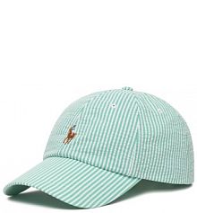 Czapka z daszkiem Polo Ralph Lauren zielona damska