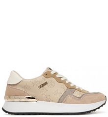 Sneakersy Guess beżowe damskie