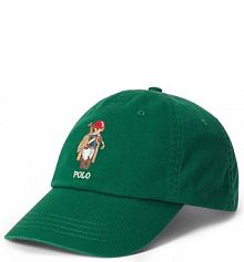 Czapka z daszkiem Polo Ralph Lauren zielona damska