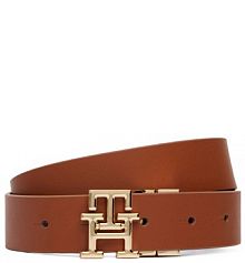 Pasek Tommy Hilfiger brązowy damski