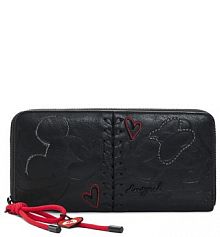 Portfel Desigual czarny damski