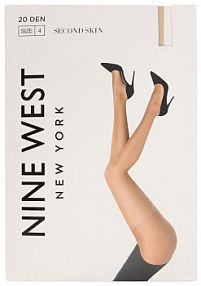 Rajstopy Nine West beżowe