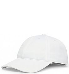 Czapka z daszkiem Lacoste biała damska
