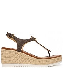Espadryle MICHAEL Michael Kors brązowe damskie