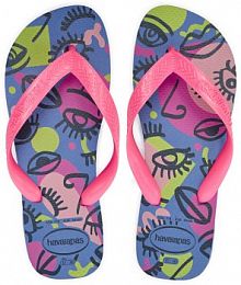 Japonki Havaianas kolorowe damskie