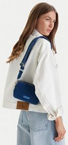 Torebka listonoszka Calvin Klein niebieska