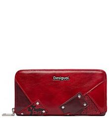 Portfel Desigual czerwony damski