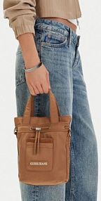 Worek Guess Jeans brązowy