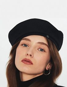 Beret RUSLAN BAGINSKIY  czarny BRT033.WA.PT