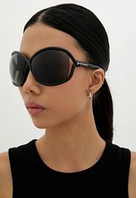 Okulary Tom Ford  czarne damskie FT1068.6801A