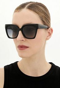 Okulary Tommy Hilfiger  czarne damskie TH.2285/S