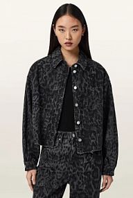 Koszula jeansowa AllSaints  czarna W121PE