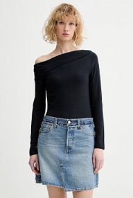 Longsleeve Levi's  granatowy damski 005IT