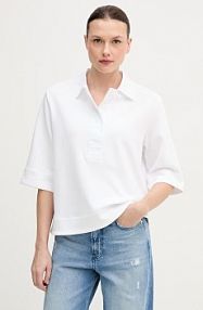 Koszulka polo Joop!  biała damska 30100576