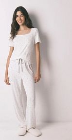 Piżama Women'secret  beżowa damska 3133491
