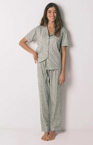 Piżama Women'secret  zielona damska 3593010