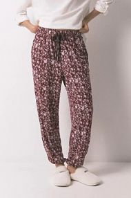 Piżama Women'secret  bordowy damska 3703228