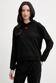 Bluza przez głowę HUGO  czarna 50556816
