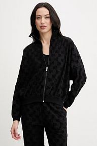Bluza rozpinana HUGO  czarna damska 50556831