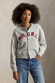 Bluza rozpinana Polo Ralph Lauren  szara damska 211A96268